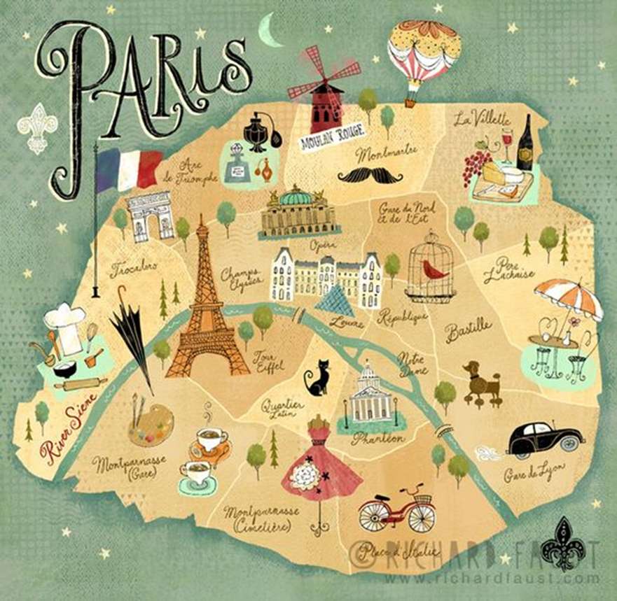 zdjęcie Paryża puzzle online ze zdjęcia