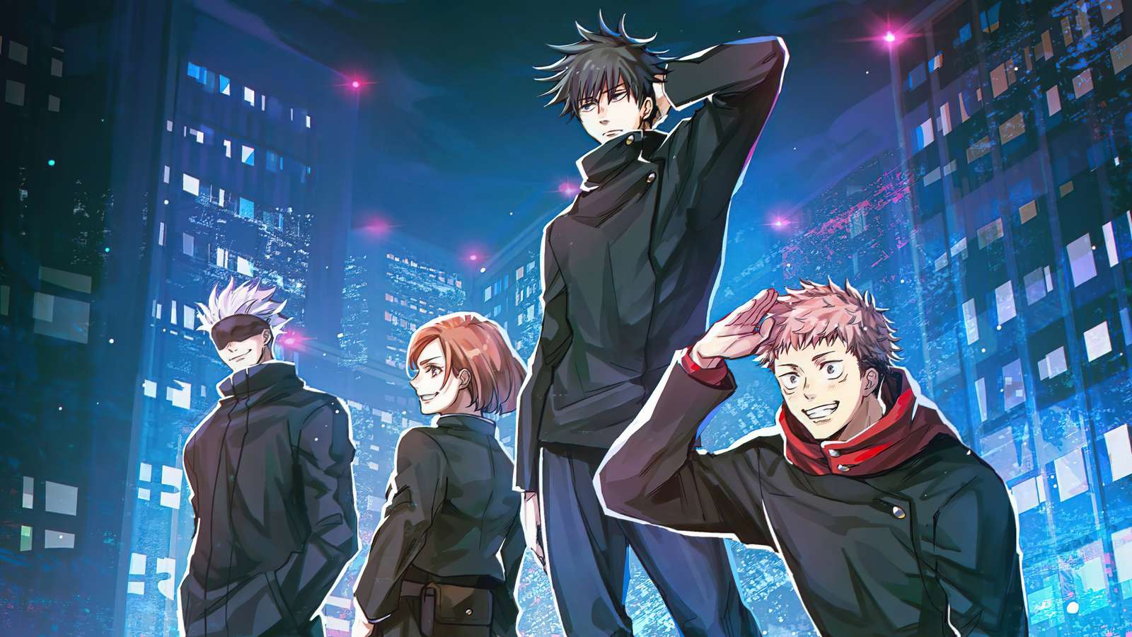 Postacie jujutsu kaisen puzzle online