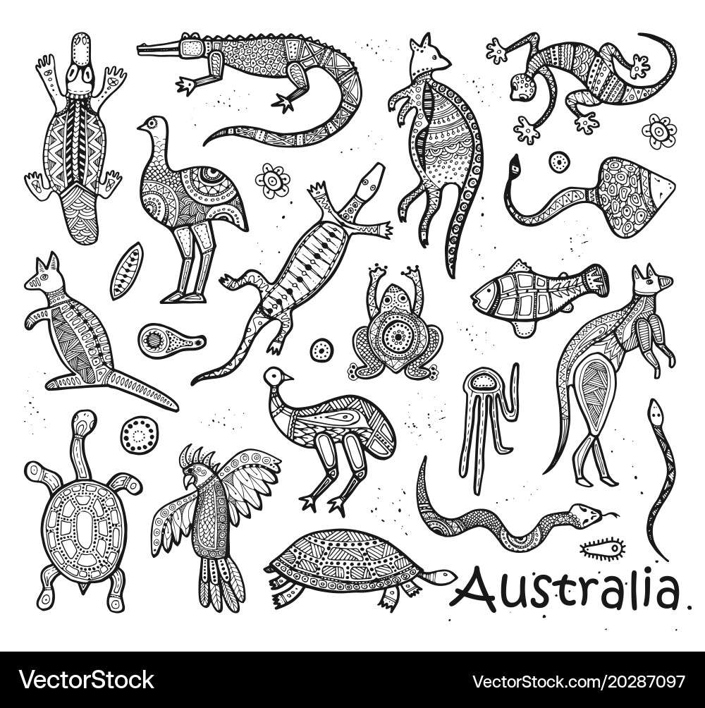 zwierzęta Australii puzzle online ze zdjęcia