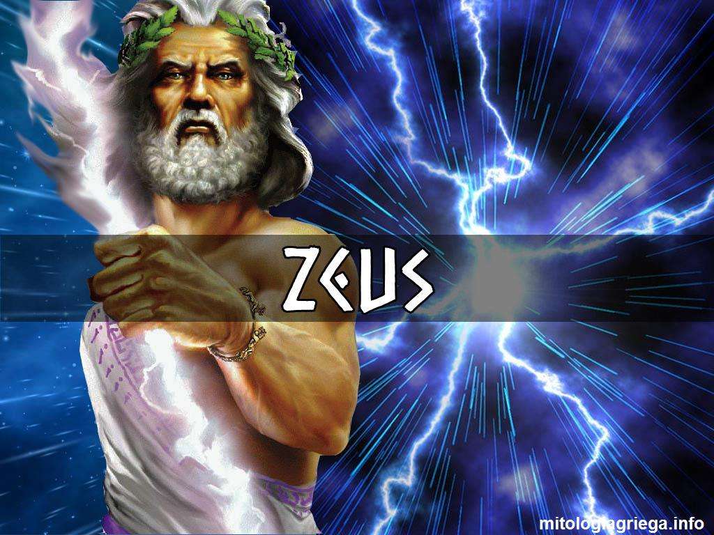 Zeus ojciec bogów puzzle online ze zdjęcia