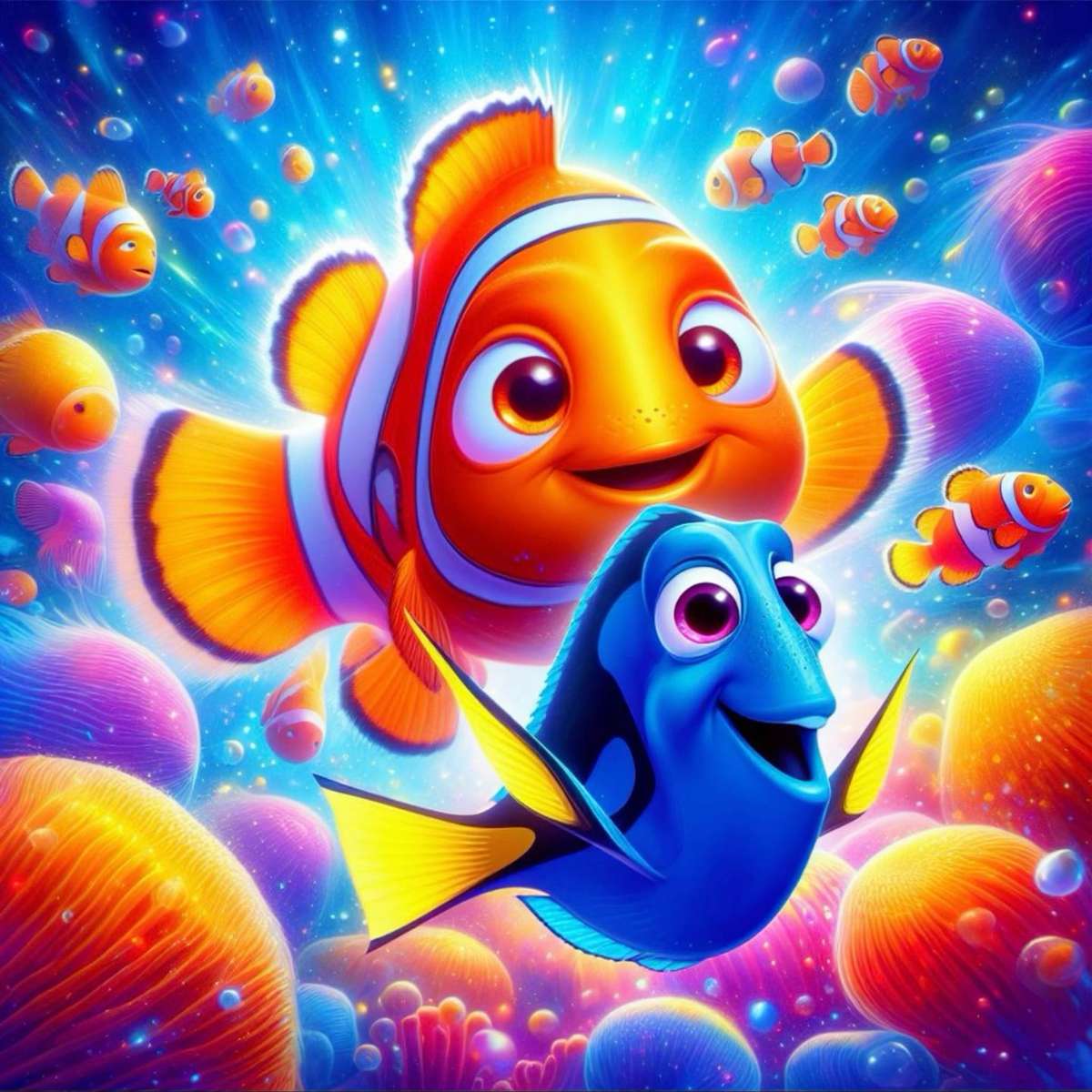 Gdzie jest Nemo puzzle online