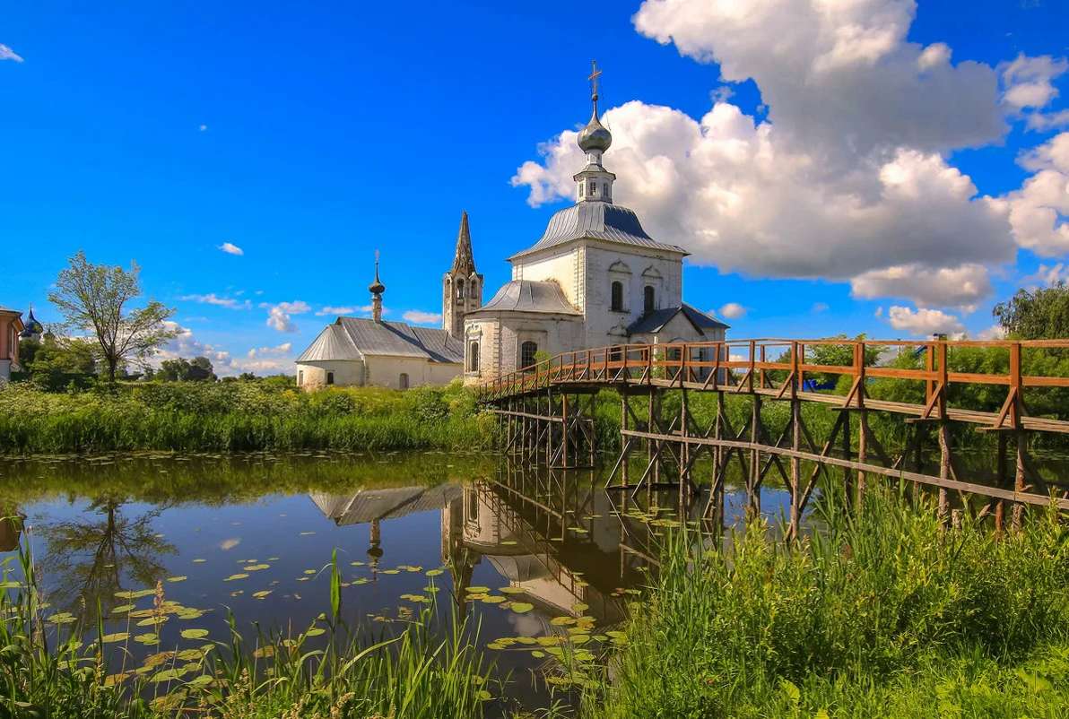 Piękno Suzdal puzzle online ze zdjęcia