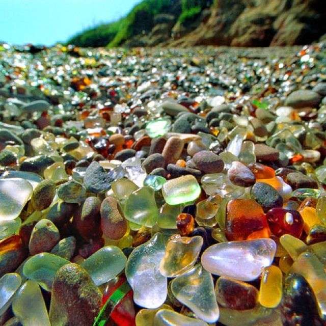 Sea Glass Oceanside puzzle online ze zdjęcia