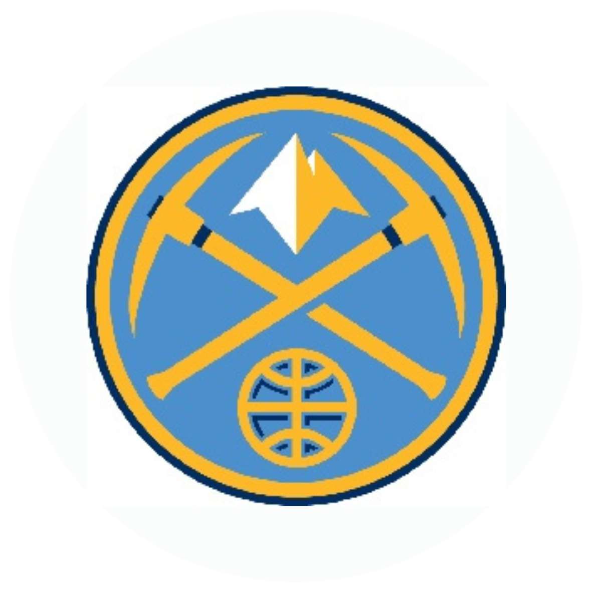 Logo Denver Nuggets puzzle online