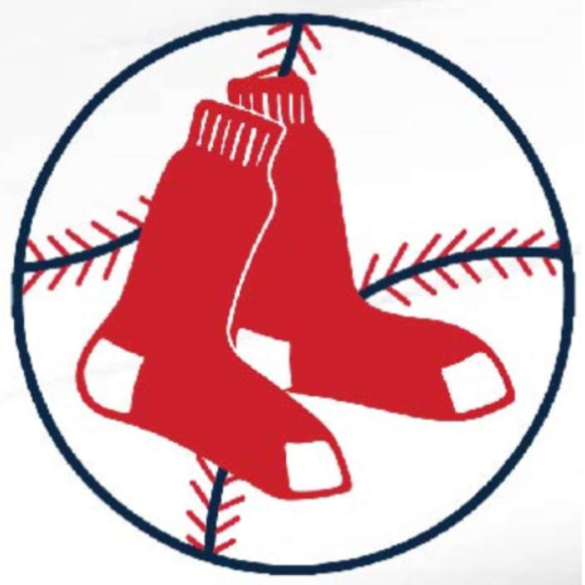 Alternatywne logo Red Sox puzzle online ze zdjęcia