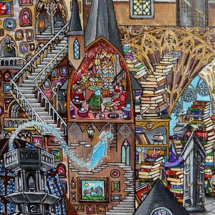 Zamek Hogwart puzzle online