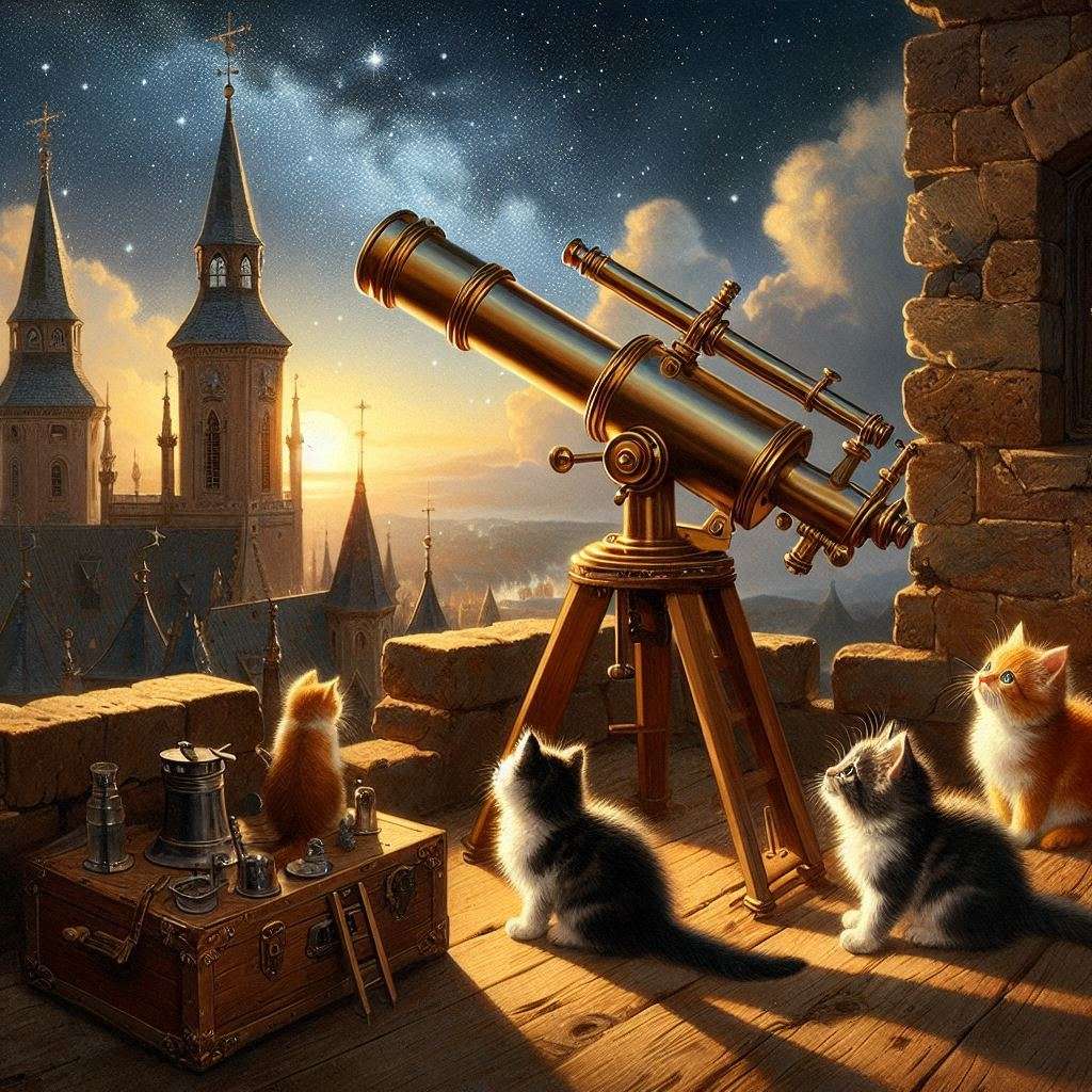 Wampir i astronomia puzzle online