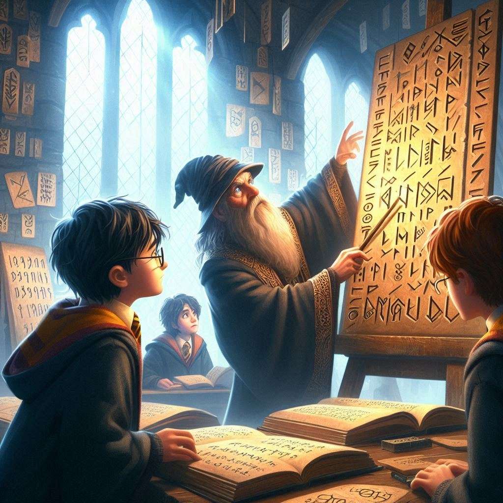 Harry Potter to nowa wersja runy puzzle online ze zdjęcia