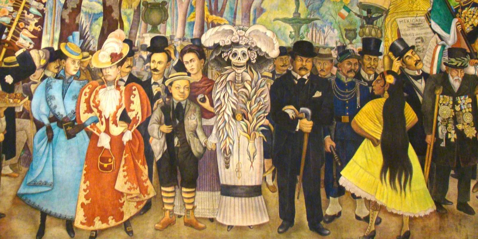 Catrina de Diego Rivera puzzle online ze zdjęcia