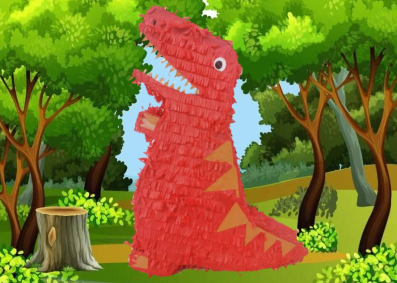 Dinozaury puzzle online ze zdjęcia