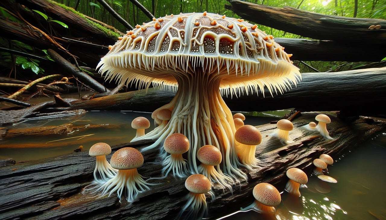 Grzyby, Mushrooms puzzle online ze zdjęcia